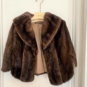 Mink jacket/cape vintage 1960's